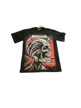 Metallica 2017 Royal Arena Copenhagen Denmark Tour Graphic T-Shirt -XL